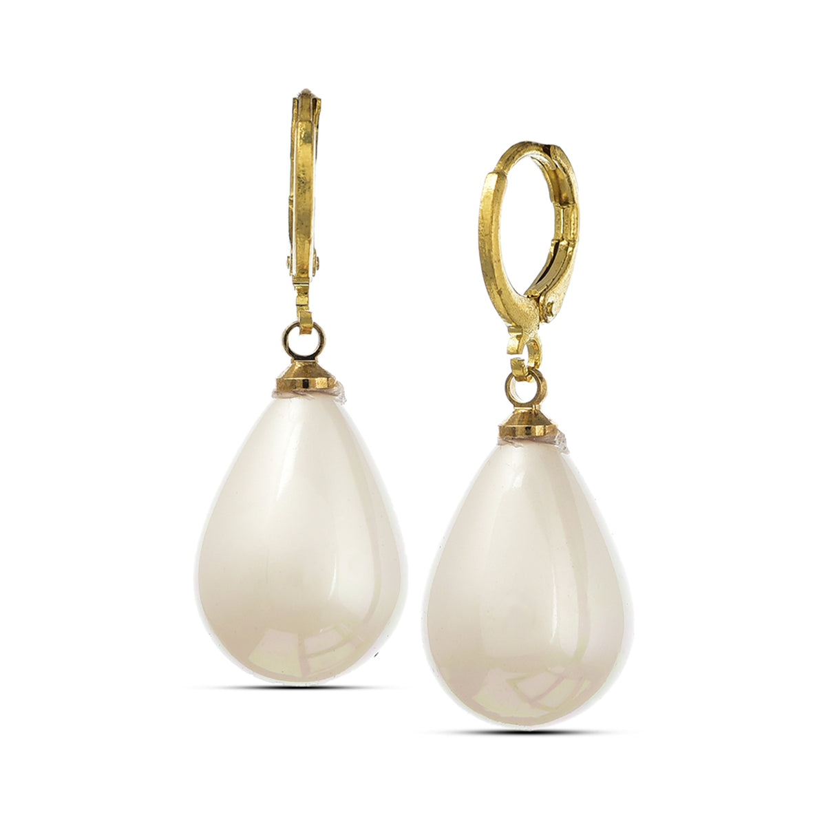 Beaded Pearl Earrings