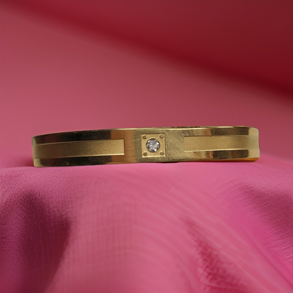 Enhance your style with our 2 Line Sophisticated Design Bracelet. This elegant piece features a sleek and modern design that adds sophistication to any outfit. Crafted with premium materials, it's the perfect accessory for both casual and formal occasions.