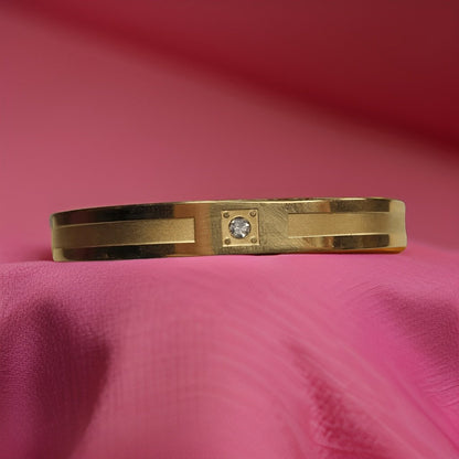 Enhance your style with our 2 Line Sophisticated Design Bracelet. This elegant piece features a sleek and modern design that adds sophistication to any outfit. Crafted with premium materials, it's the perfect accessory for both casual and formal occasions.