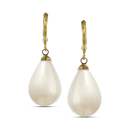 Beaded Pearl Earrings