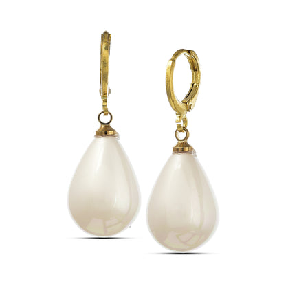 Beaded Pearl Earrings